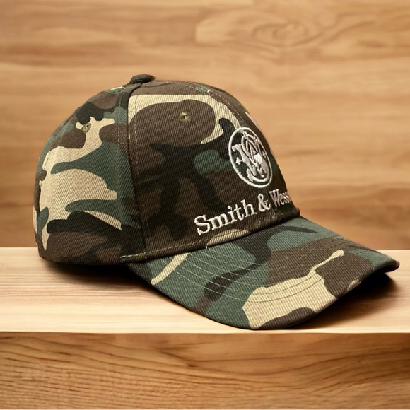 “Smith & Wesson” Logo Embroidered Adjustable Unisex Camouflage Hat! - Picture 7 of 9